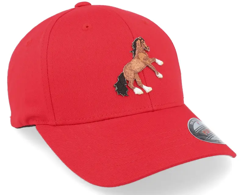 Kiddo Cap Kids Brown Horse Red Flexfit online