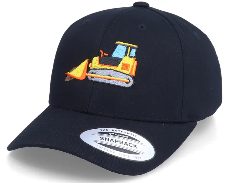 Kiddo Cap Kids Bulldozer Truck Black Adjustable online