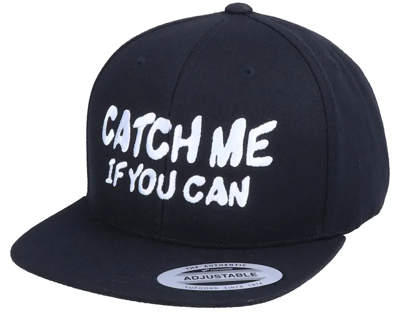 Kiddo Cap Kids Catch Me If You Can Black Snapback online