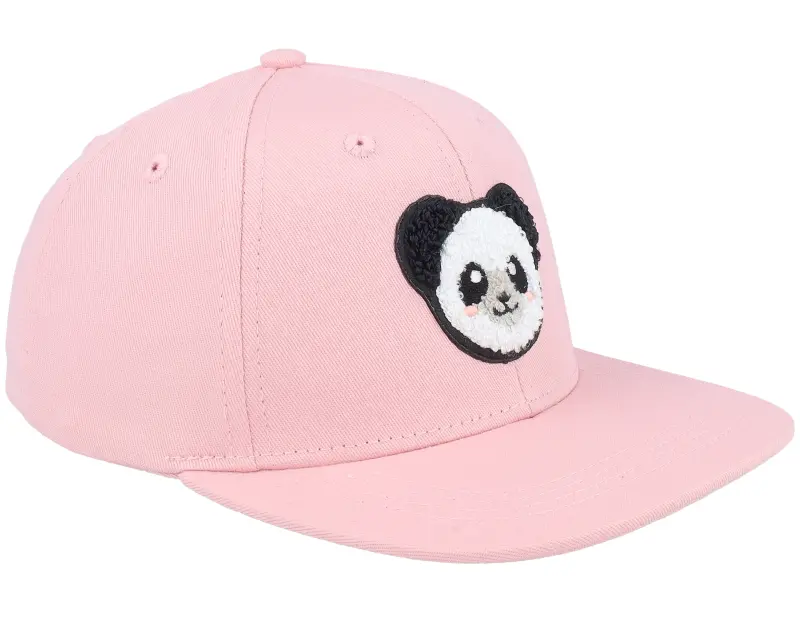 Kiddo Cap Kids Chenille Panda Patch Pink Snapback online