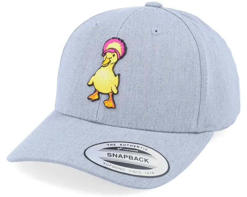 Kiddo Cap Kids Cool Duck Patch Heather Grey Adjustable online