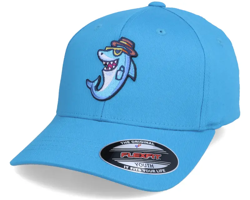 Kiddo Cap Kids Cool Sharky Hawaii Ocean Blue Flexfit online