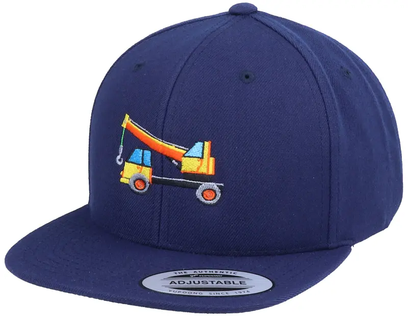 Kiddo Cap Kids Crane Vehicle Navy Snapback online