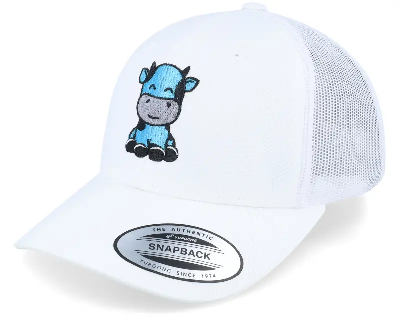Kiddo Cap Kids Cute Baby Cow White Trucker online