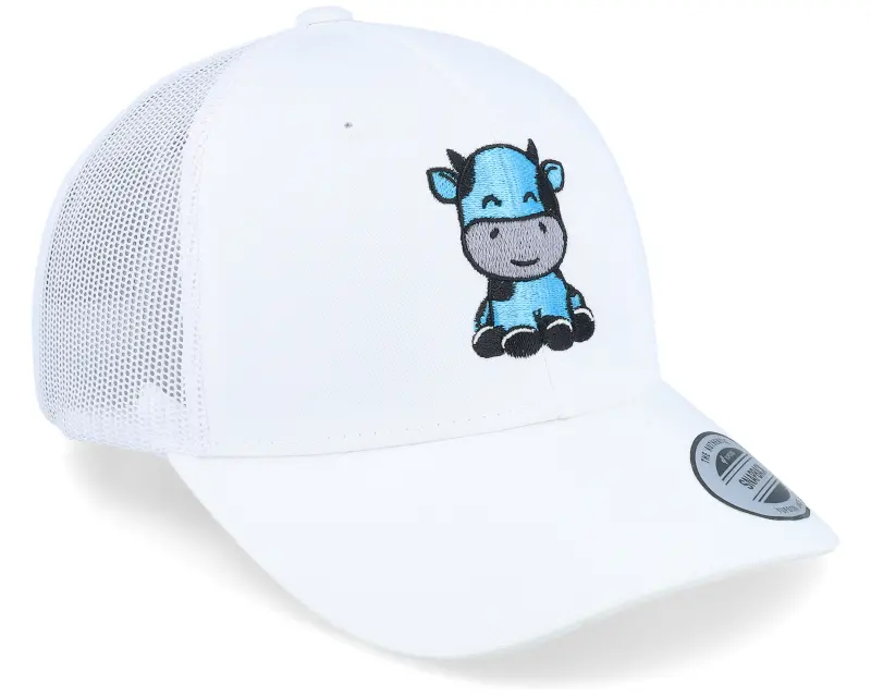 Kiddo Cap Kids Cute Baby Cow White Trucker online