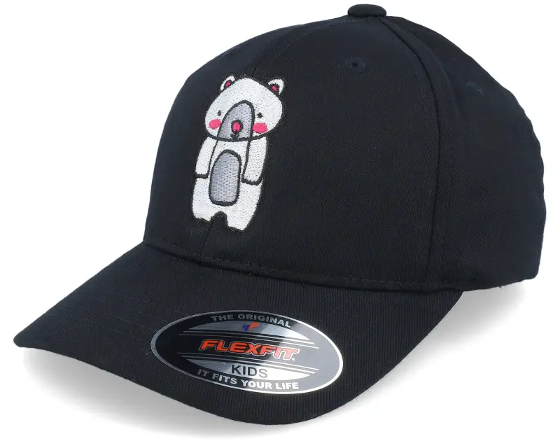 Kiddo Cap Kids Cute Bear Black Flexfit online
