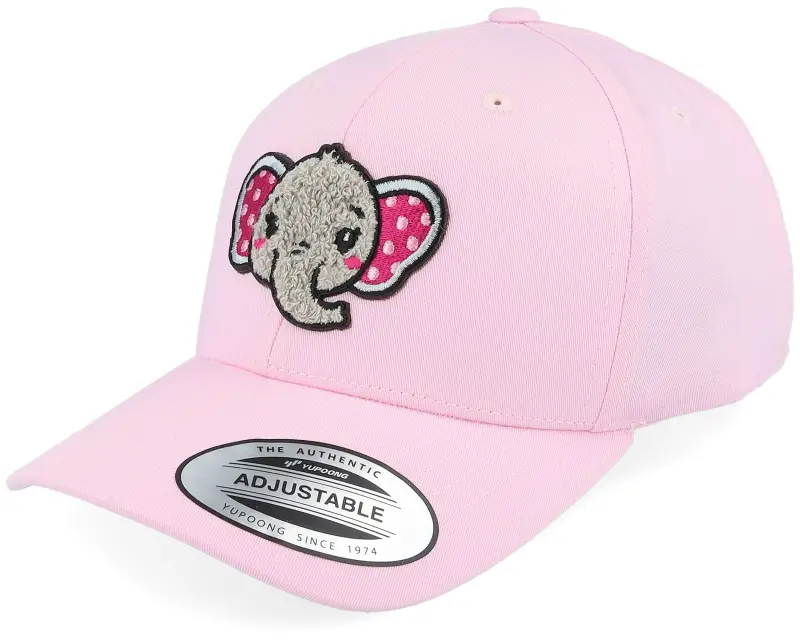 Kiddo Cap Kids Cute Elephant Chenille Pink Adjustable online