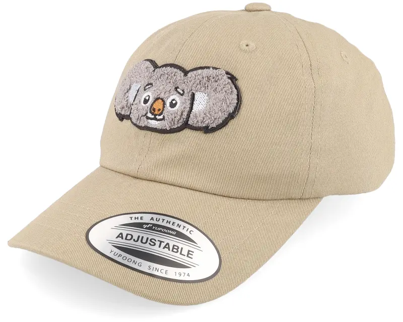 Kiddo Cap Kids Cute Koala Chenille Khaki Dad Cap online