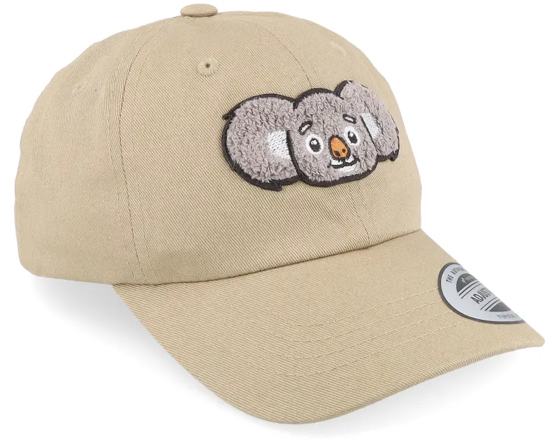 Kiddo Cap Kids Cute Koala Chenille Khaki Dad Cap online