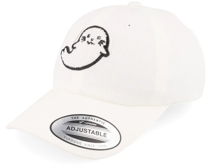 Kiddo Cap Kids Cute Seal Chenille White Dad Cap online