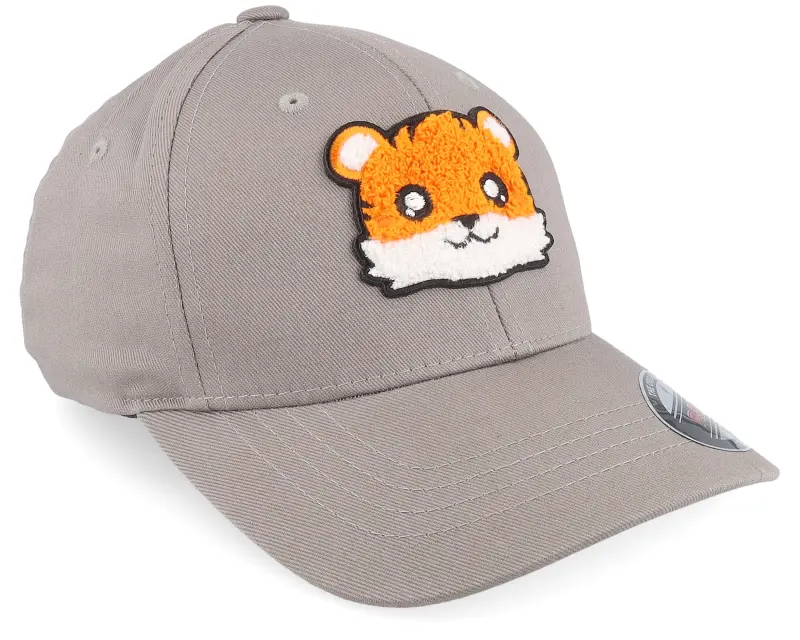 Kiddo Cap Kids Cute Tiger Chenille Grey Flexfit online