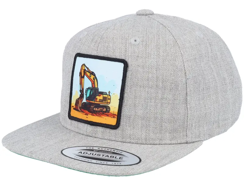 Kiddo Cap Kids Digger Grey Snapback online