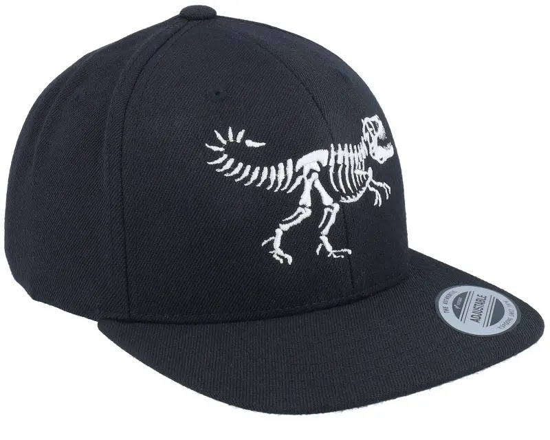 Kiddo Cap Kids Dino T-rex Bone Skull Black/Black Snapback online