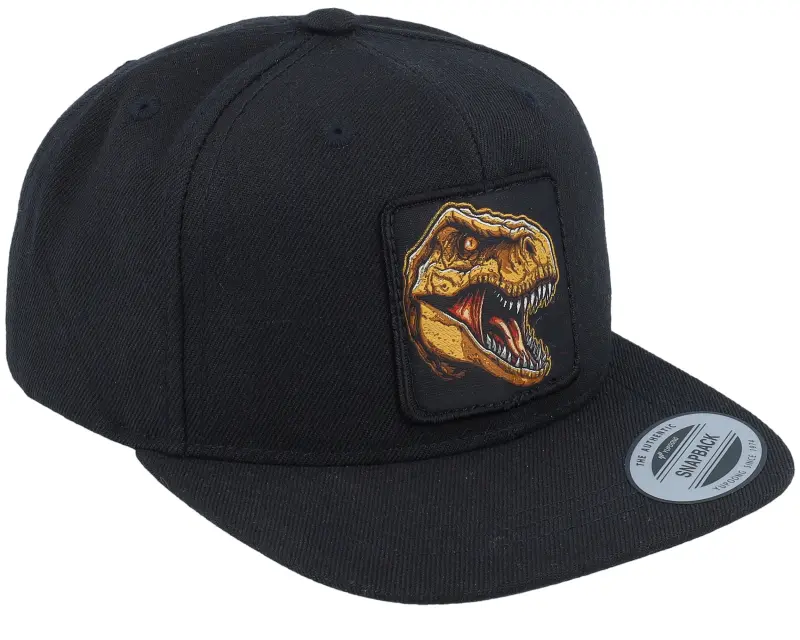 Kiddo Cap Kids Dinosaur T-rex Bite Black Snapback online