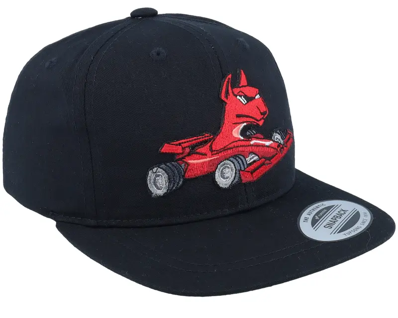 Kiddo Cap Kids Dog Formula 1 Black Toddler Snapback online