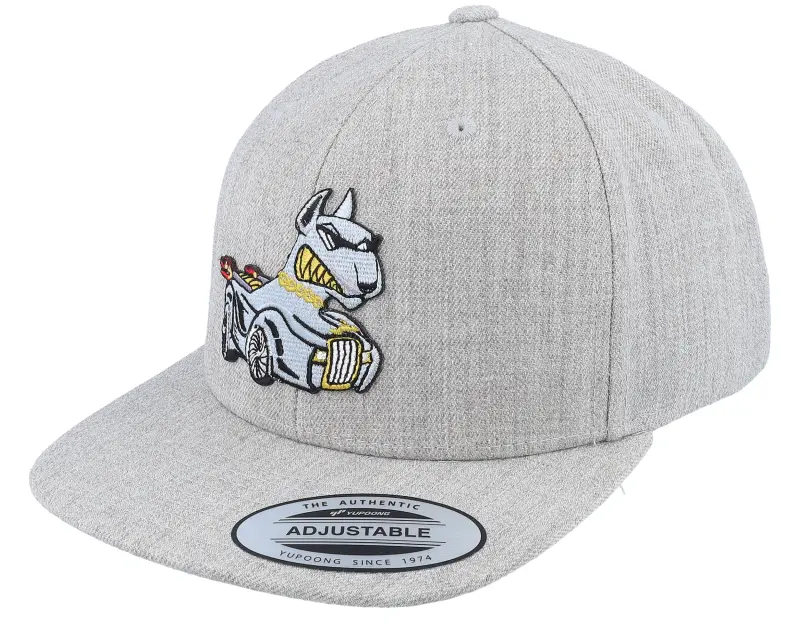 Kiddo Cap Kids Dog Luxury Car Kids Heather Grey Snapback online