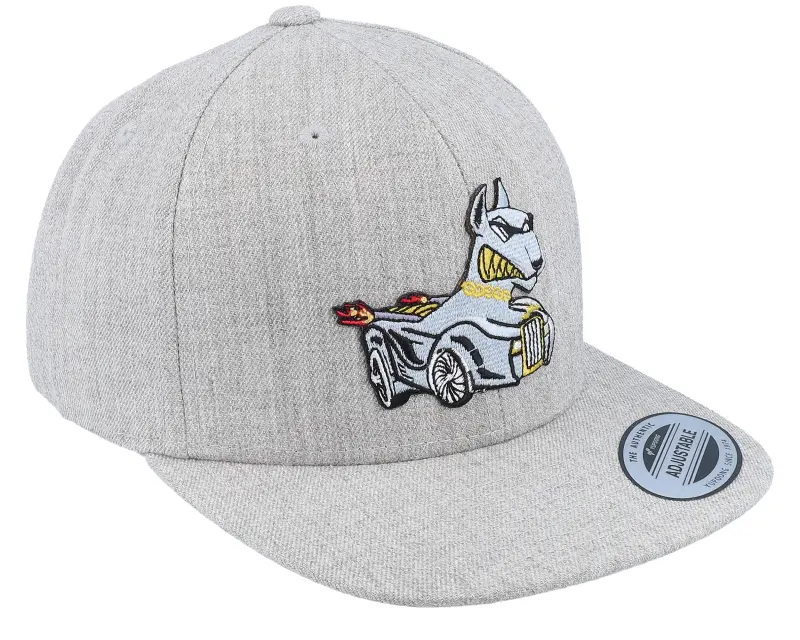 Kiddo Cap Kids Dog Luxury Car Kids Heather Grey Snapback online