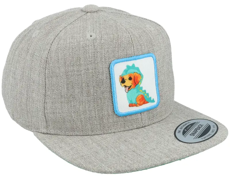 Kiddo Cap Kids Dog With Dino Costume Heather Grey Snapback online