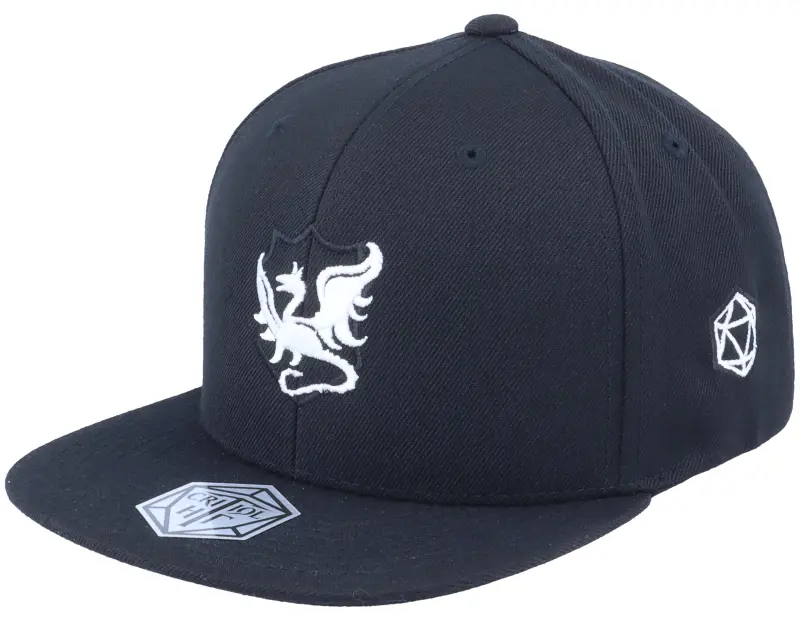 Kiddo Cap Kids Dragon Fantasy Emblem Black Snapback online
