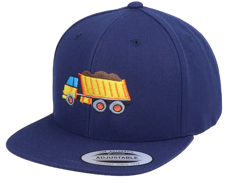Kiddo Cap Kids Dump Truck Navy Snapback online