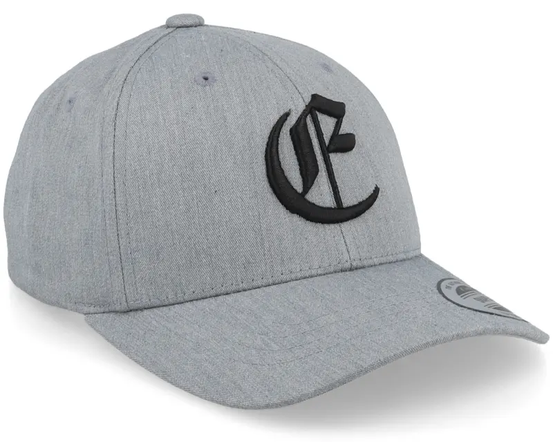 Kiddo Cap Kids E Letter 3d Heather Grey Adjustable online