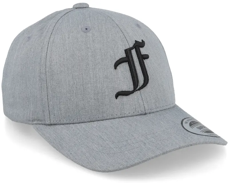 Kiddo Cap Kids F Letter 3d Heather Grey Adjustable online