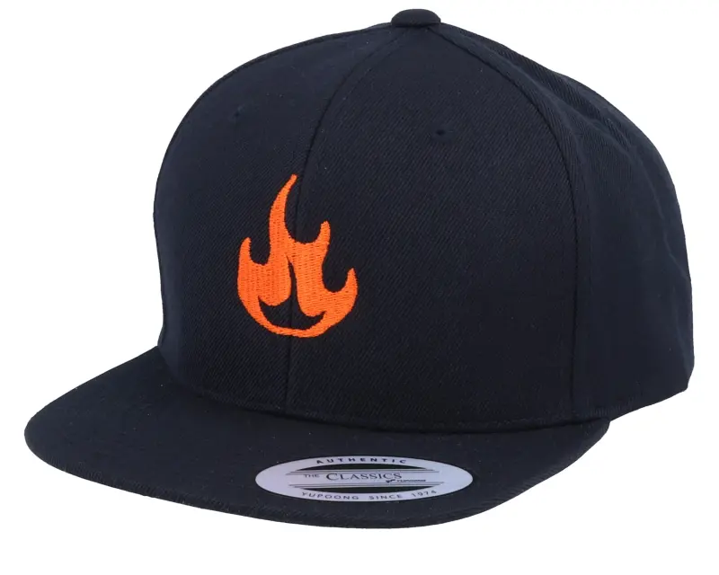 Kiddo Cap Kids Fire Black Snapback online