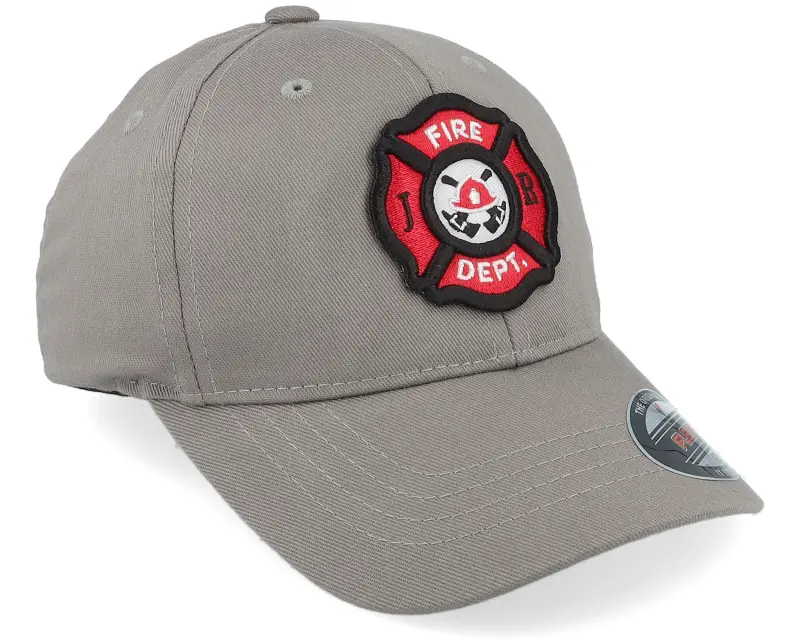 Kiddo Cap Kids Fire Fighter Junior 3d Patch Grey Flexfit online