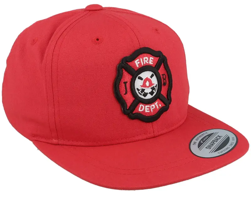 Kiddo Cap Kids Fire Fighter Junior 3d Patch Red Snapback online