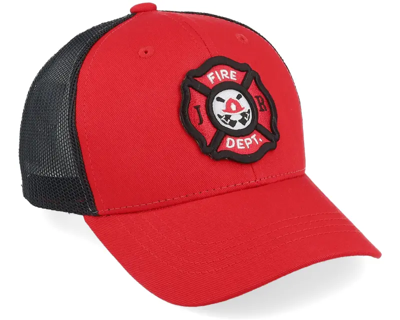 Kiddo Cap Kids Fire Fighter Junior 3d Patch Scarlet/Black online
