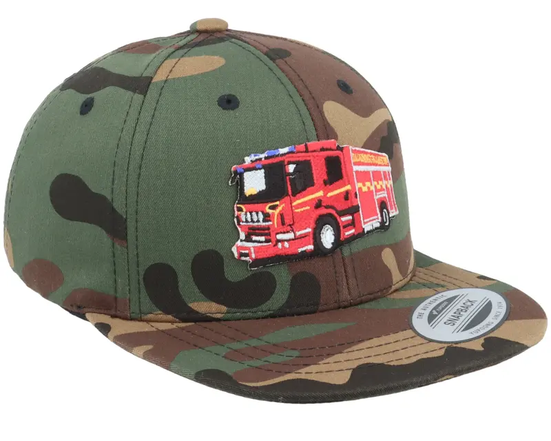 Kiddo Cap Kids Fire Truck Camo Snapback online