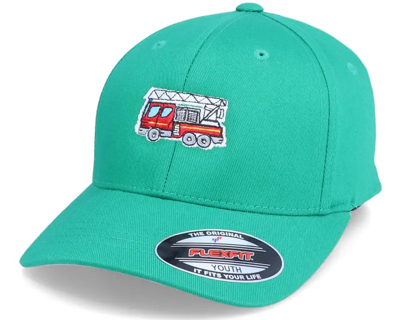 Kiddo Cap Kids Fire Truck Green Flexfit online