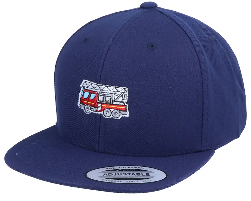 Kiddo Cap Kids Fire Truck Navy Snapback online