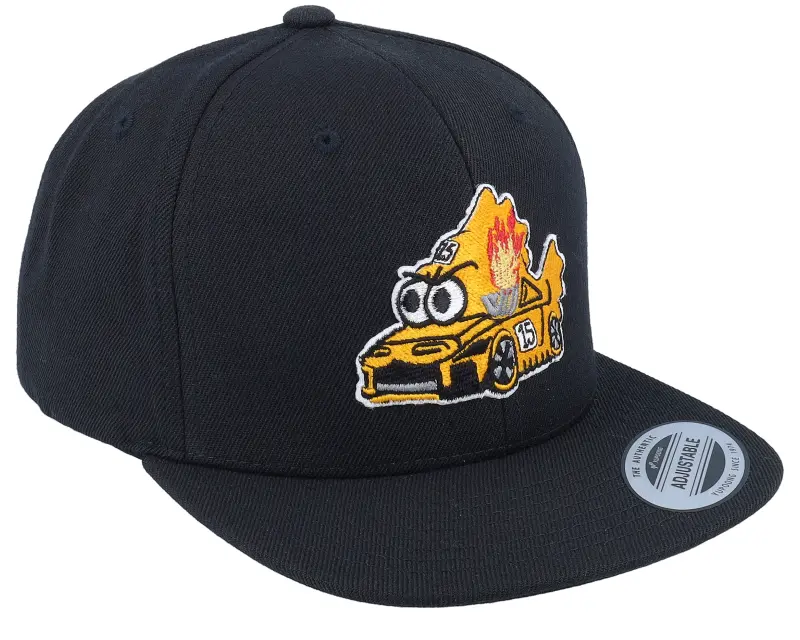 Kiddo Cap Kids Fish Racing Car Kids Black Snapback online