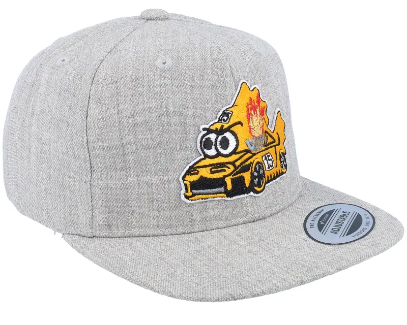 Kiddo Cap Kids Fish Racing Car Kids Heather Grey Snapback online