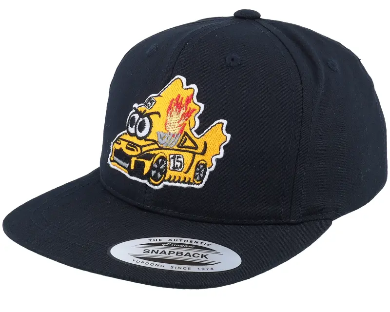 Kiddo Cap Kids Fish Racing Car Toddler Black Snapback online