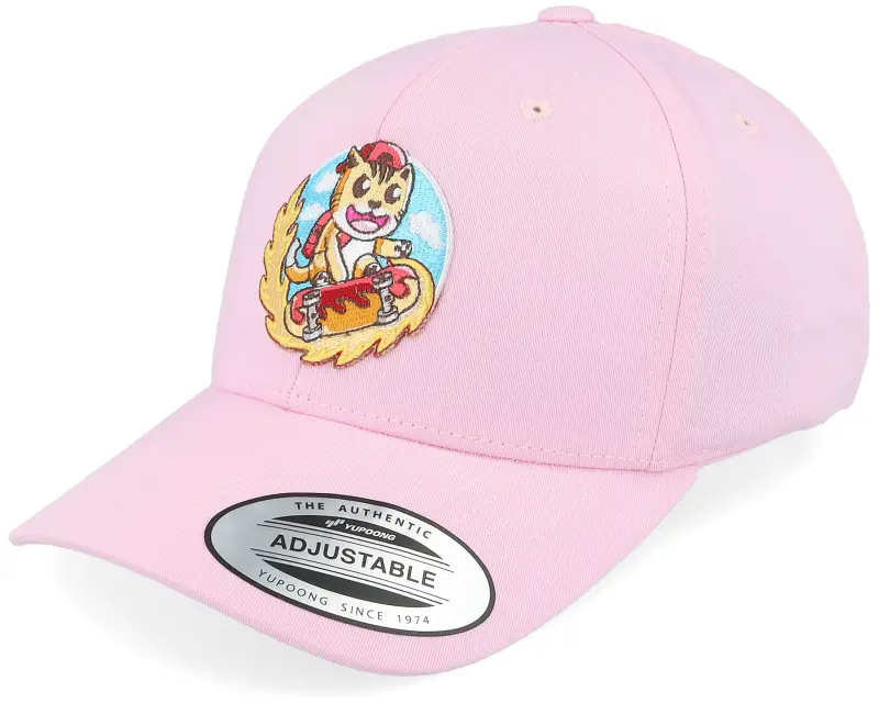 Kiddo Cap Kids Flame Boarder Skater Cat Pink Adjustable online