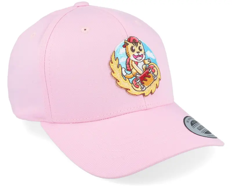 Kiddo Cap Kids Flame Boarder Skater Cat Pink Adjustable online