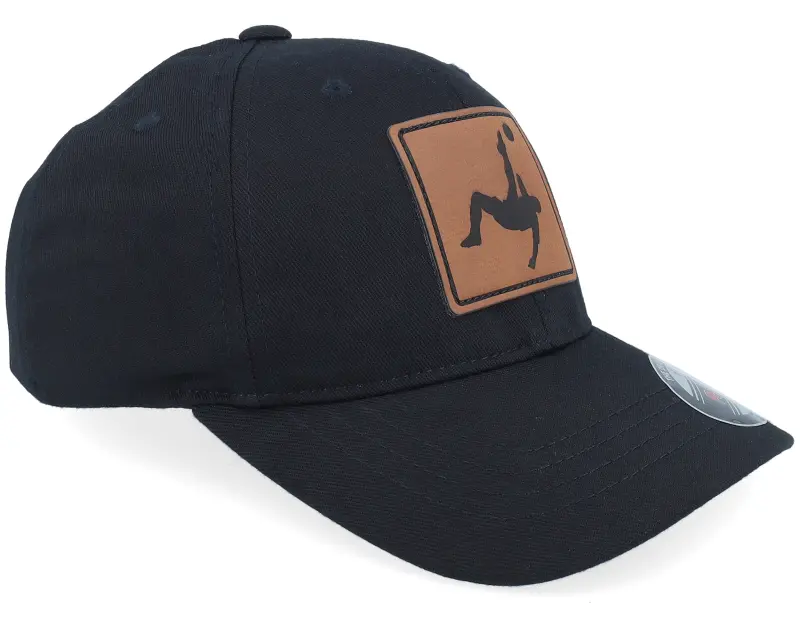 Kiddo Cap Kids Football Bicycle Kick Engraved Black Flexfit online