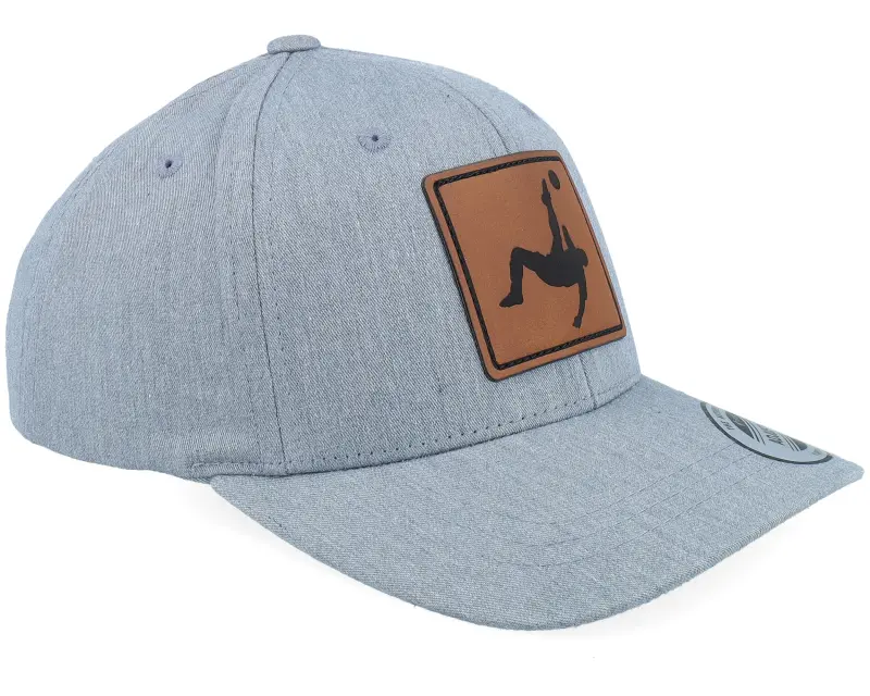 Kiddo Cap Kids Football Bicycle Kick Engraved Heather Grey Adjustable online