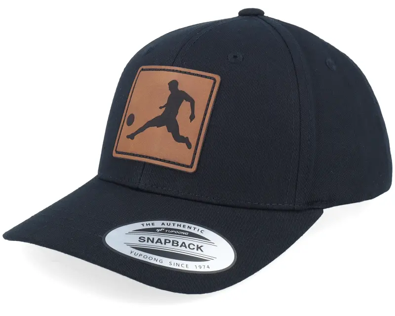 Kiddo Cap Kids Football Player Engraved Black Adjustable online