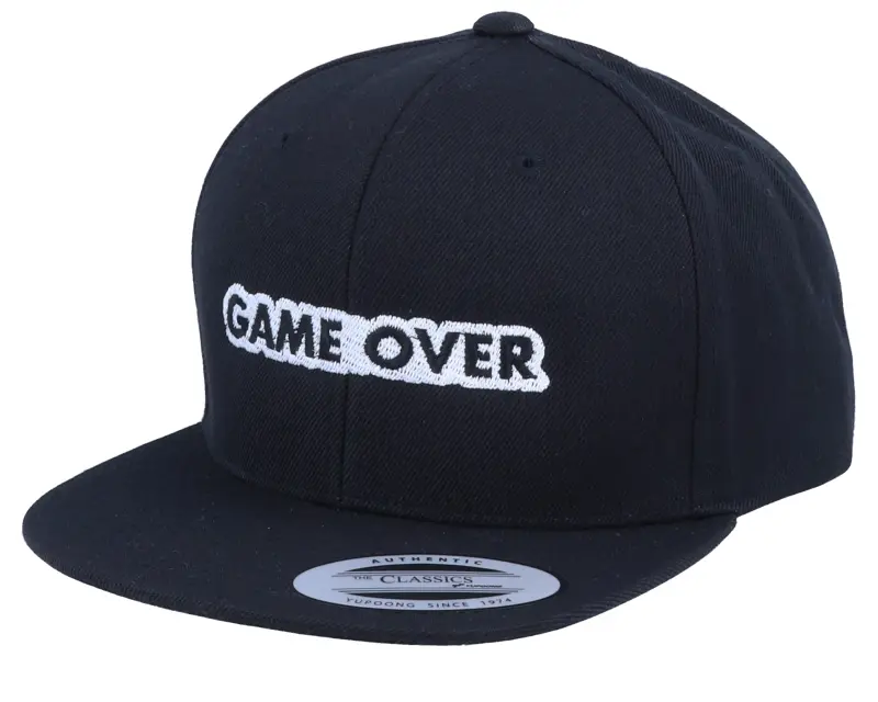 Kiddo Cap Kids Game Over Black Snapback online