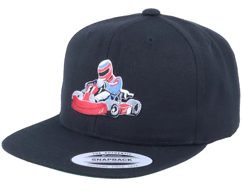 Kiddo Cap Kids Gokart Racer Black Snapback online