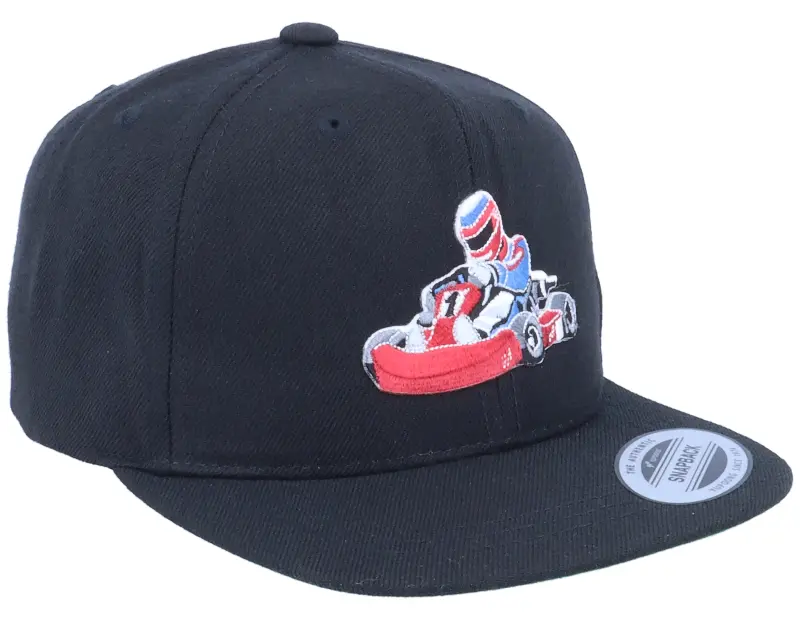 Kiddo Cap Kids Gokart Racer Black Snapback online