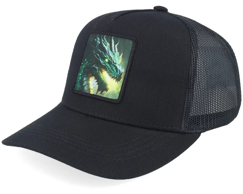 Kiddo Cap Kids Green Dragon Black Trucker online