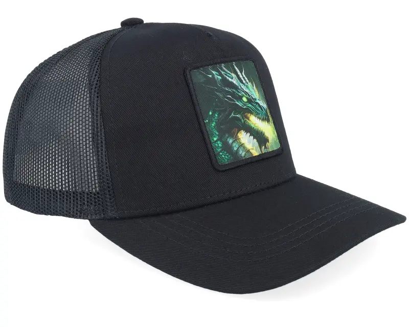 Kiddo Cap Kids Green Dragon Black Trucker online
