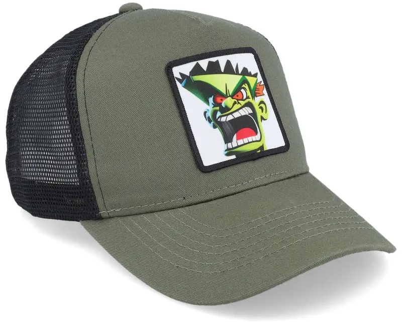 Kiddo Cap Kids Green Monster Dark Green/Black Trucker online