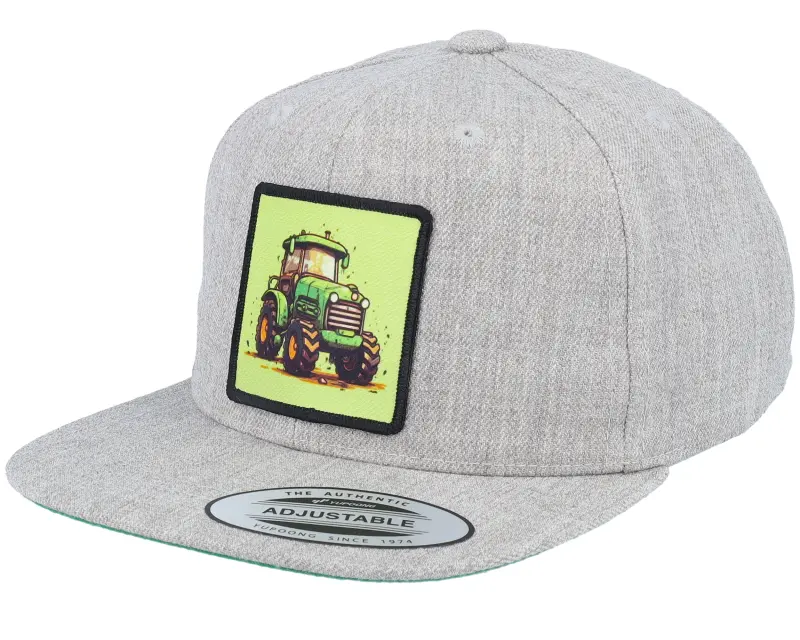 Kiddo Cap Kids Green Tractor Grey Snapback online