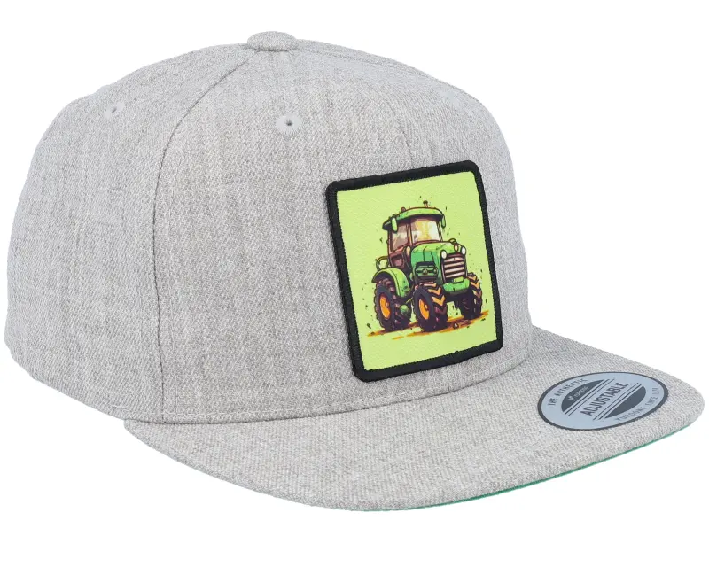 Kiddo Cap Kids Green Tractor Grey Snapback online