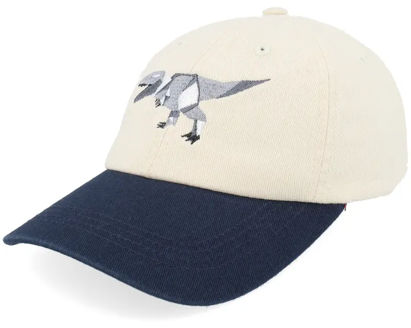 Kiddo Cap Kids Grey Paper T-rex Stone/Navy Washed Dad Cap online